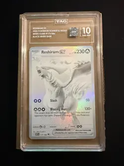 Tag 10 Reshiram EX 173/086 English White Flare Pokemon TCG GEM MINT - Image 3