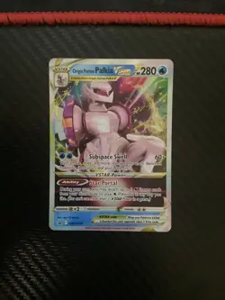 ORIGIN FORME PALKIA VSTAR SWSH254 SWORD & SHIELD POKEMON (ULTRA RARE, NM) - Image 1