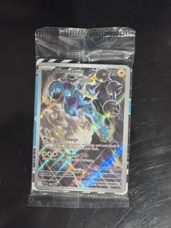 Thundurus SV209 Sealed Pokemon Center Stamped Promo Black Bolt - Image 1