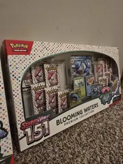 Pokemon TCG Scarlet & Violet 151 Blooming Waters Premium Collection X2 Sealed - Image 4