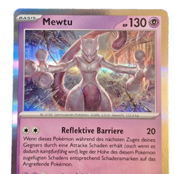 Pokemon Karte Mewtu 150/165 Holo • Set MEW 151 Deutsch Pokemon TCG Original NM - Image 2