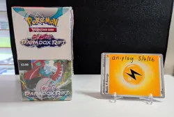 Pokemon Paradox Rift Half Booster Box Sealed New Pokemon TCG - Image 1