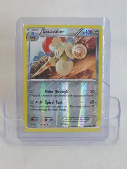 Pokemon TCG Escavalier 64/119 XY Phantom Forces Reverse Holo English 2014 NM - Image 1