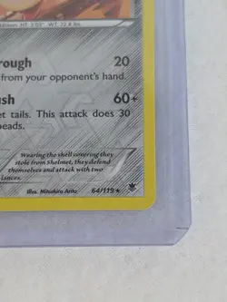 Pokemon TCG Escavalier 64/119 XY Phantom Forces Reverse Holo English 2014 NM - Image 4