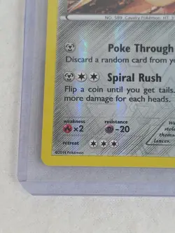 Pokemon TCG Escavalier 64/119 XY Phantom Forces Reverse Holo English 2014 NM - Image 5