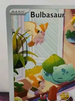 Bulbasaur 143/142 Stellar Crown Holo IR NEAR MINT - Image 3