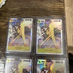 One Piece Card Game Borsalino SR EB04-058 OP15 English Version NM Set of 4 - Image 2