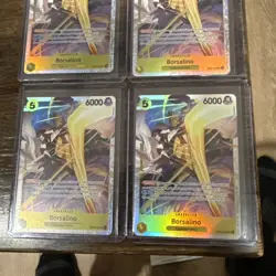 One Piece Card Game Borsalino SR EB04-058 OP15 English Version NM Set of 4 - Image 3