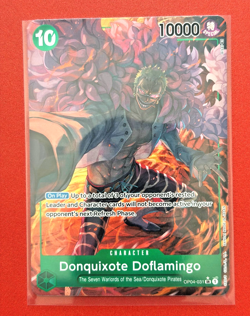 Donquixote Doflamingo Alt Art OP04-031 One Piece Kingdoms Of Intrigue SR NM/M - Image 2