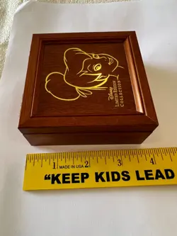 Disney Tinker Bell 5 Pin Set in Wood Display Box - Image 4