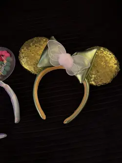 Minnie Ears Disney Parks UP Grape Soda Cap Balloons Tinker Bell (2) Headbands 🎈 - Image 2