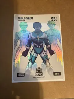 BO JACKSON BATTLE ARENA ALPHA BLIZZARD ICE TRIPLE-THREAT LAMELO BALL #BLBF-224 - Image 1