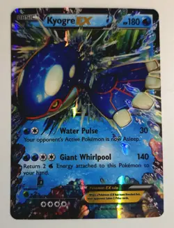 KYOGRE EX - #54/160 - Pokemon TCG Primal Clash XY Ultra Rare Card NM - Image 1