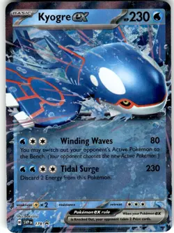 Kyogre ex - Promo SV: Scarlet & Violet Promo Cards 178 LP - Image 1