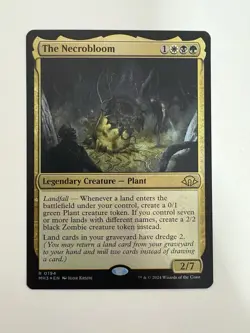 The Necrobloom Foil MTG Magic the Gathering Card NM Near Mint MH3 - Image 1