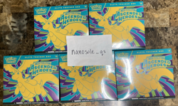 Pokemon Ascended Heroes Elite Trainer Box ETB Sealed Lot of 5 - Image 1