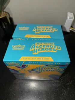 Pokemon Ascended Heroes ETB Elite Trainer Boxes Lot Of 2 Sealed New! - Image 4