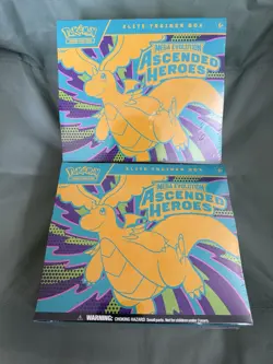 Pokemon TCG Ascended Heroes Elite Trainer Box (ETB) - Sealed - Lot of 2 - Image 1
