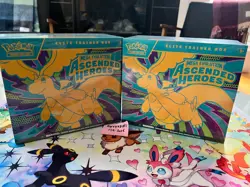Pokemon Ascended Heroes ETB Elite Trainer Box lot of 2 New & Sealed - Image 1