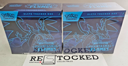 Lot of 2 - Pokemon Mega Evolution Phantasmal Flames Elite Trainer Box ETB Sealed - Image 1