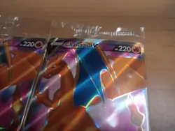 Charizard V SWSH050 Champion's Path ETB Pokemon Promo Sealed - Nm Lot Of 2 - Image 4