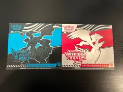 Pokemon TCG Black Bolt & White Flare Elite Trainer Box Lot of 2x New Sealed ETBs - Image 3