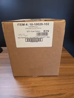 Pokemon TCG: SV10.5 Unova Victini Illustration Collection Box - Sealed Case of 6 - Image 2