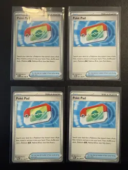 4x Poke Pad 081/088 Perfect Order Pokemon Playset - Image 1