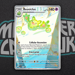 Pokemon TCG Reuniclus SVP 212 Black Star Promo Illustration Rare Mint - Image 1
