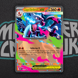 Pokemon TCG Mega Charizard X Ex 029 Promo NM Condition Mega Evolution - Image 1