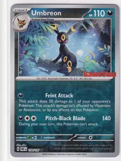 Umbreon GameStop Exclusive (130/197) Pokemon Promo - [NM] - Image 1
