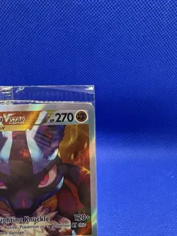 Lucario VSTAR SWSH291 Pokemon TCG Crown Zenith Sealed Black Star Promo - Image 3