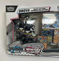 Pokemon TCG Black Bolt & White Flare Unova Heavy Hitters Premium Collection Box - Image 4