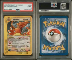 Charizard Crystal 146/144 Skyridge Holo ENG 🇬🇧 Rare Pokemon Psa 6 - Image 3