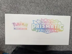 Pokemon Center Prismatic Evolutions ETB Elite Trainer Box Sealed in display case - Image 4
