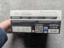 Pokemon Center Prismatic Evolutions ETB Elite Trainer Box Sealed in display case - Image 5