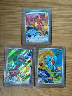 Pokemon TCG: First Partner Illustration Collection Series 1 - Kanto GEN 1 set - Image 1