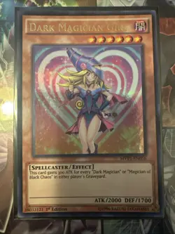 Yu-Gi-Oh! Dark Magician Girl 1ST ED The Dark Side of Dimensions Movie Pack LP - Image 1