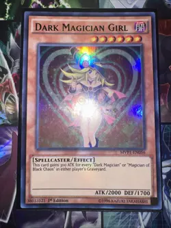 Yu-Gi-Oh! Dark Magician Girl 1ST ED The Dark Side of Dimensions Movie Pack LP - Image 2