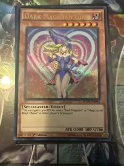 Yu-Gi-Oh! Dark Magician Girl 1ST ED The Dark Side of Dimensions Movie Pack LP - Image 5
