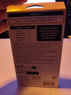 ONE PIECE TCG Charlotte Katakuri (Yellow) Starter Deck (ST-20) New W PRB01 Pack! - Image 2