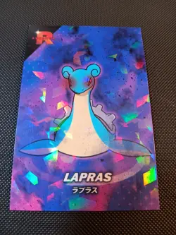 Pokemon Evil Lapras Cracked Ice Holo Team Rocket Card Database Set Peru - Image 1