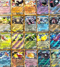 200 Pokemon Cards Bulk Lot - 2x Ultra Rare EX + 32 Rares / Holos - Tracked Post! - Image 1