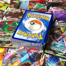 50 POKEMON CARDS 🔥 Bulk Lot No Duplicates 💎 1 Ultra Rare GUARANTEED ⚡ EX V GX - Image 3