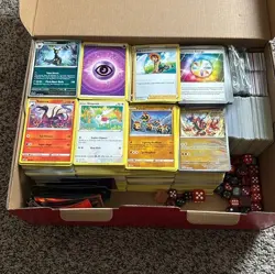 200 Pokemon Cards Bulk Lot 2x Ultra Rare, 24 Rares & Shiny Holo Amazing Gift! - Image 3