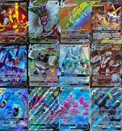 9 Pokemon Card Bulk Lot - 1x Ultra Rare GUARANTEED + Booster Pack - Image 2