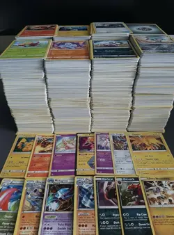 100 Pokemon Cards Bulk Lot No Duplicates. 1 Ultra Rare Guaranteed Genuine Cards - Image 1