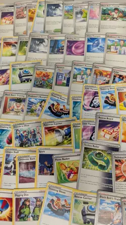 Pokemon 100 Trainer Cards Lot Bundle Bulk Item Supporter C/UC SV SWSH English - Image 4