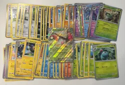 Pokemon Eng & Jap 100 Card Bulk Lot + Ultra Rare No duplicates, Trainer, Energy - Image 5