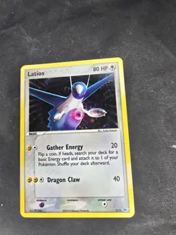 Latios 2/10 Pokemon EX Trainer Kit 1: Latias & Latios Common LP/MP FAT SWIRL - Image 2